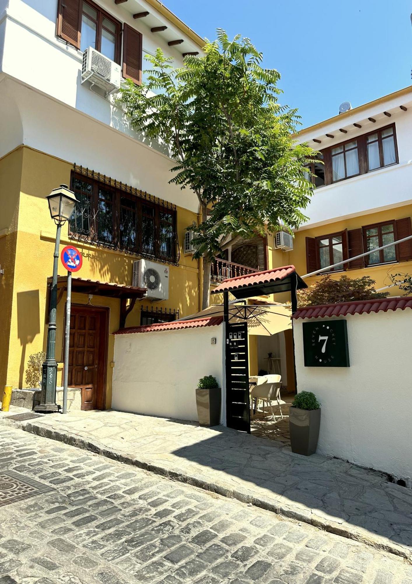 7Pockethouse Hotel Szaloniki Kültér fotó